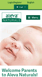 Mobile Screenshot of alevanaturals.com